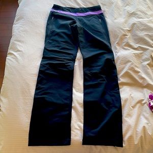 Lululemon water resistant running pants
